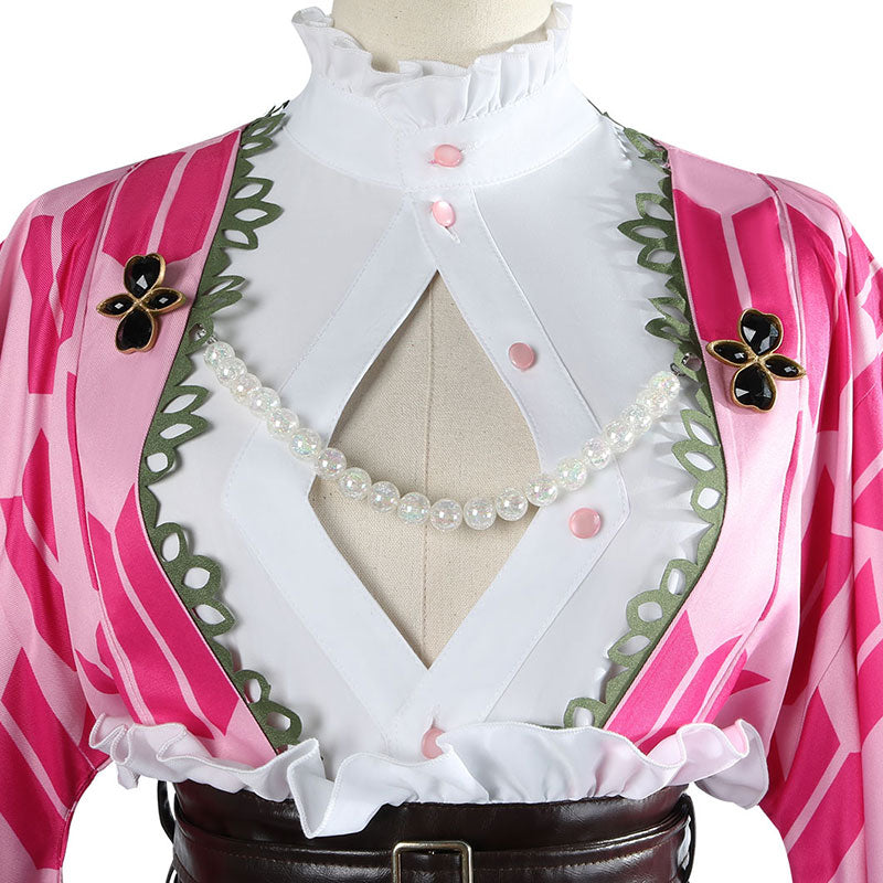 Demon Slayer: Kimetsu No Yaiba Kanroji Mitsuri 5th Anniversary Cosplay Costume