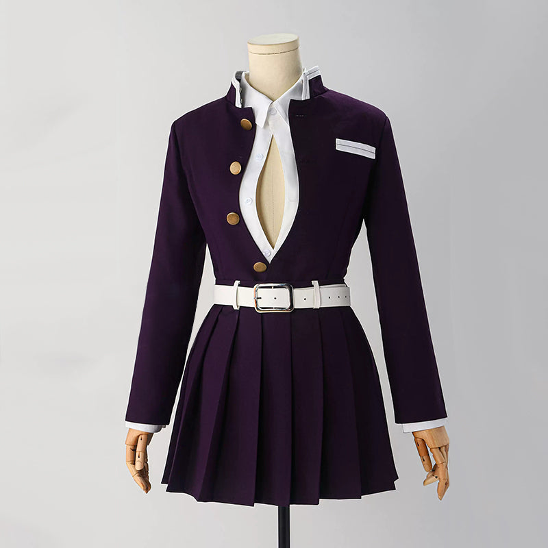 Demon Slayer: Kimetsu No Yaiba Kanroji Mitsuri Purple Cosplay Costume