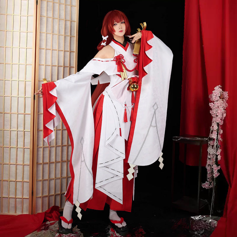 Dragon Raja Uesugi Erii Cosplay Costume