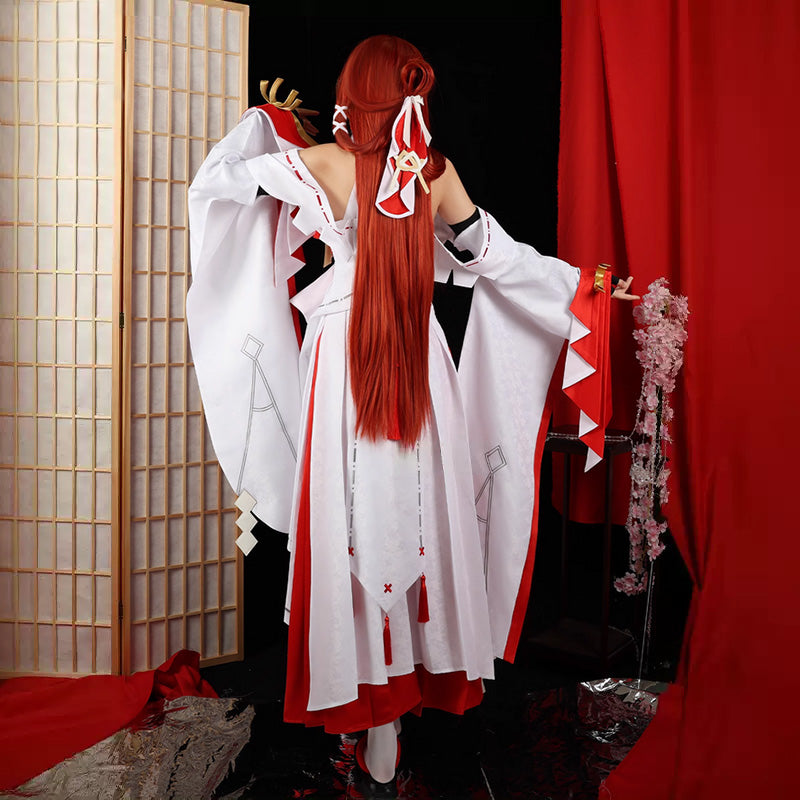 Dragon Raja Uesugi Erii Cosplay Costume