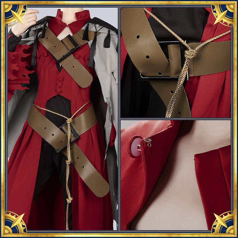 Fate Grand Order Dante Ali -Gi Eri Cosplay Costume