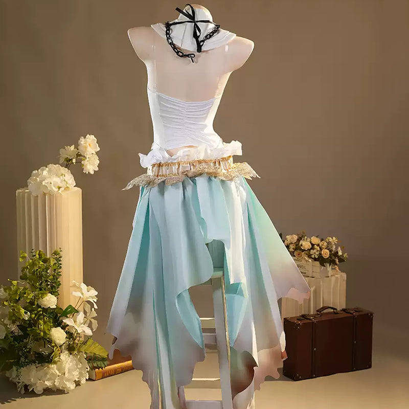 Fate Grand Order Fate Extra CC Nero Claudius Caesar Augustus Germanicus Bride Saber Cosplay Costume