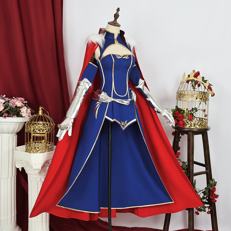 Fate Stay Night Saber Lancer Artoria Pendragon Cosplay Costume