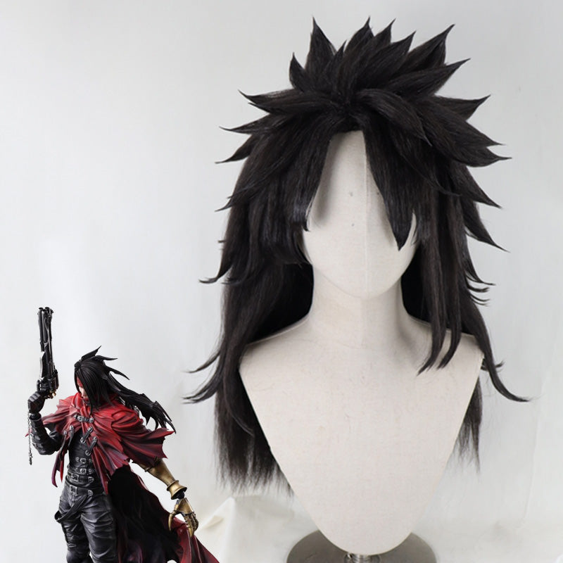 Final Fantasy VII FF7 Vincent Valentine Cosplay Wig