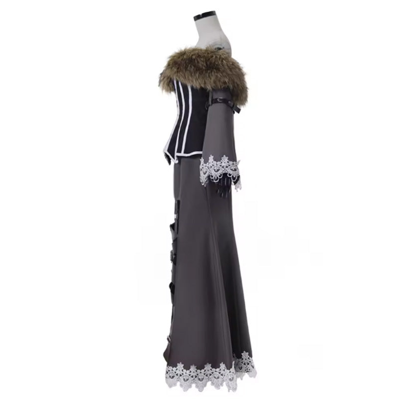 Final Fantasy X FFX Lulu Cosplay Costume