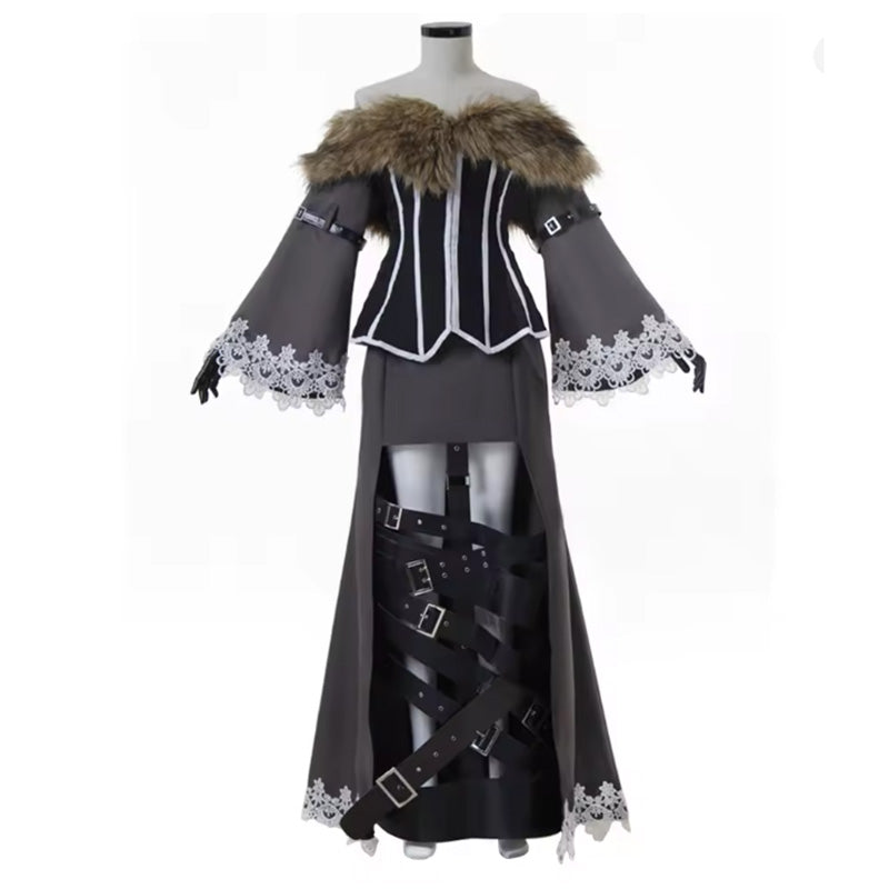 Final Fantasy X FFX Lulu Cosplay Costume