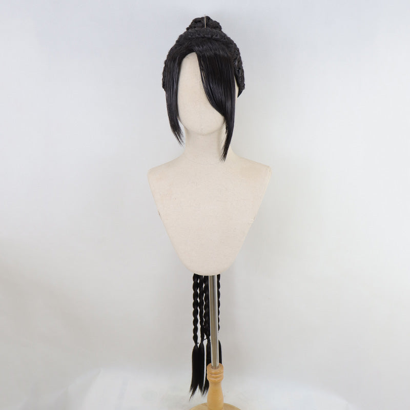Final Fantasy X FFX Lulu Cosplay Wig