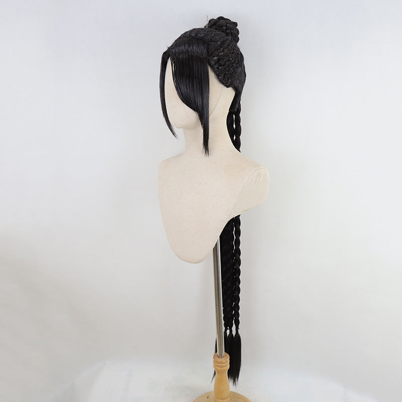 Final Fantasy X FFX Lulu Cosplay Wig