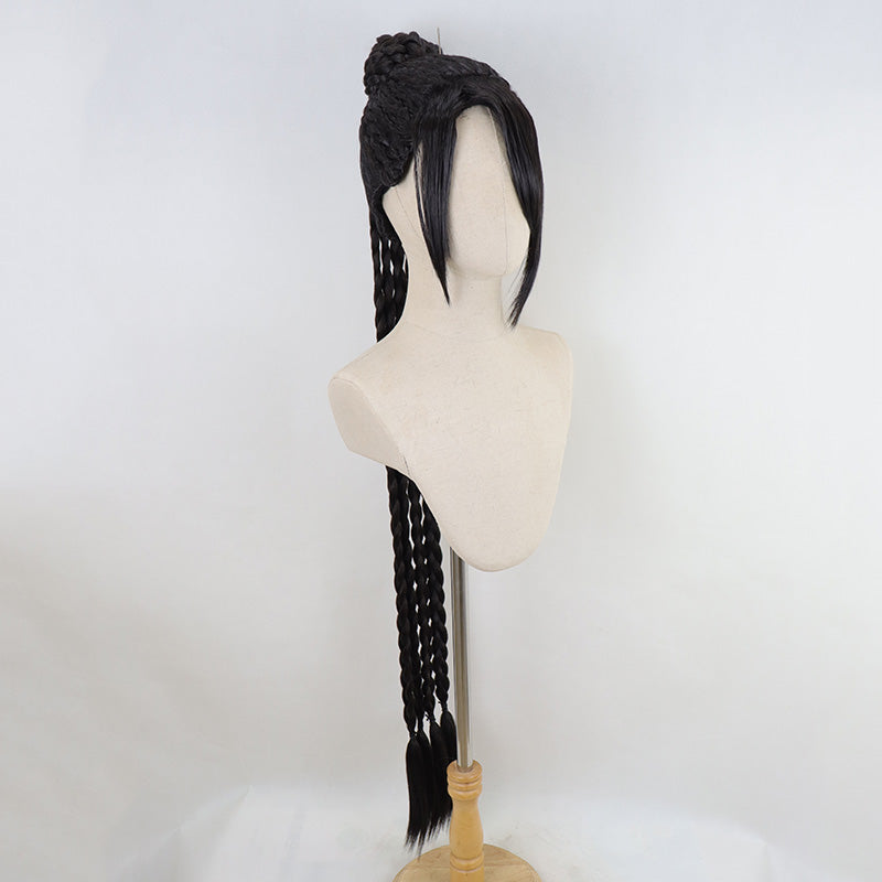 Final Fantasy X FFX Lulu Cosplay Wig