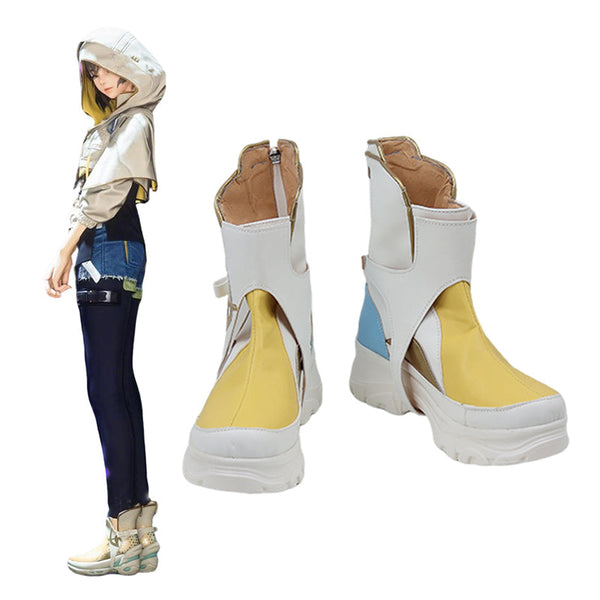 Final Fantasy XIV Dawntrail 7.2 MSQ Seekers of Eternity Sphene Slick Outfit Cosplay Shoes