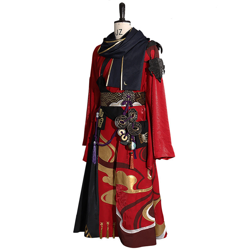 Final Fantasy XIV FF14 Samurai Cosplay Costume