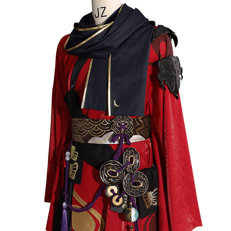 Final Fantasy XIV FF14 Samurai Cosplay Costume