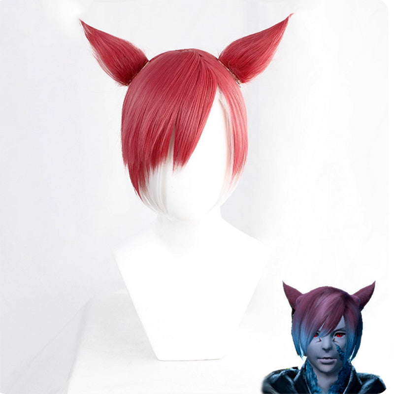 Final Fantasy XIV G'raha Tia Cosplay Wig