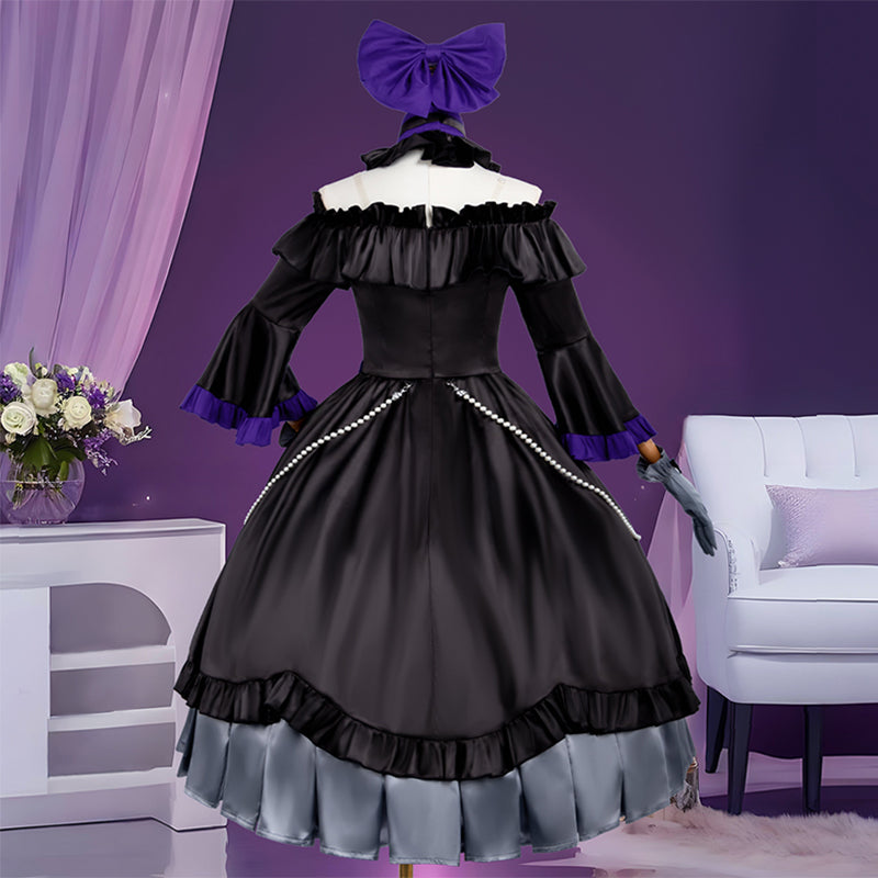 From Bureaucrat to Villainess Grace Auverne Gothic Dress Cosplay Costume
