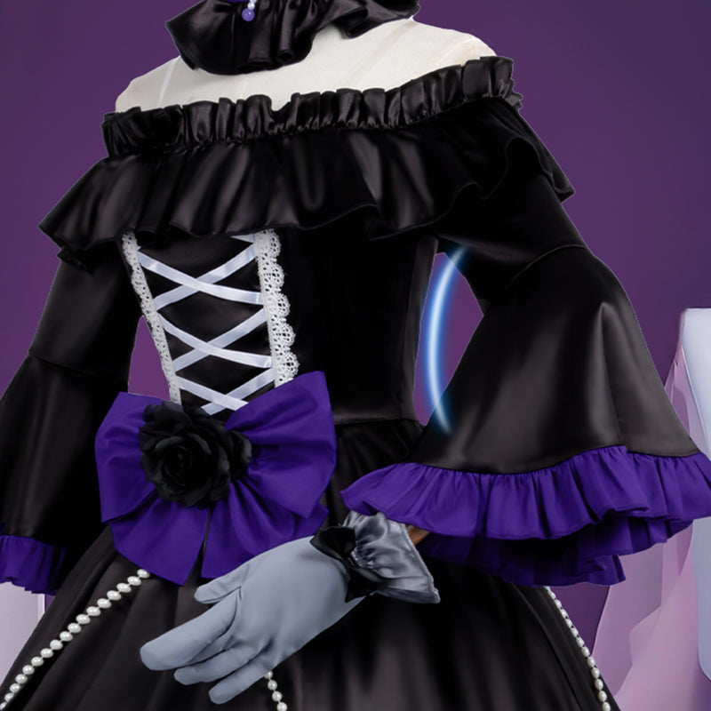 From Bureaucrat to Villainess Grace Auverne Gothic Dress Cosplay Costume