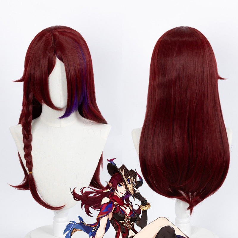 Genshin Impact Chasca Cosplay Wig