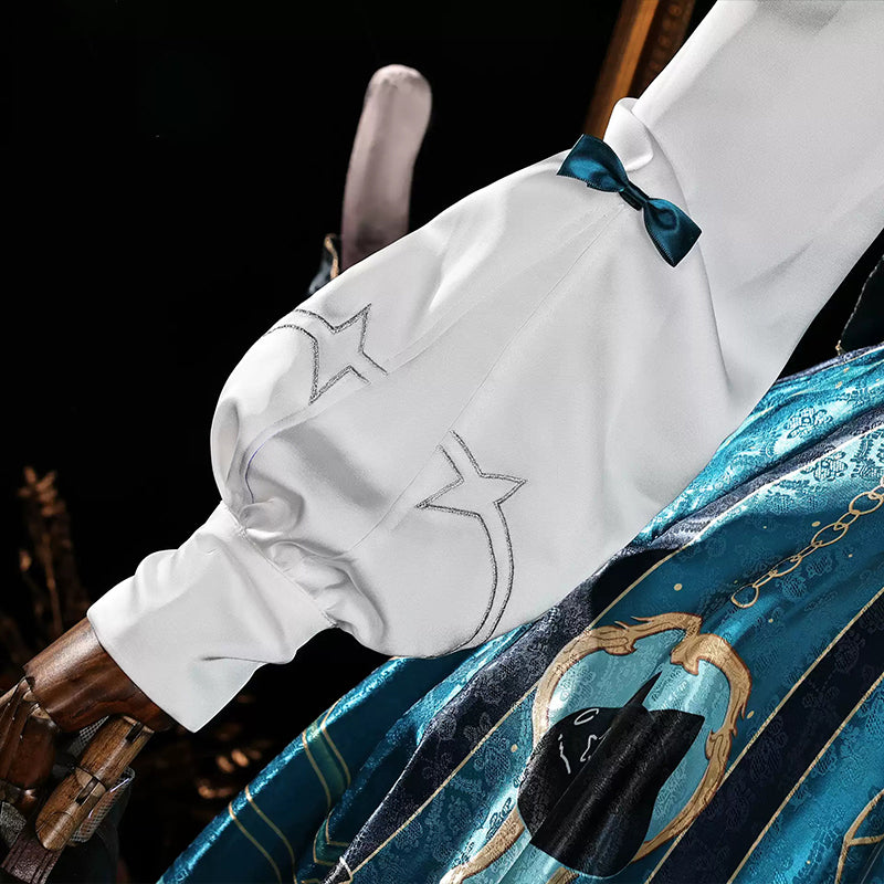 Genshin Impact Collab Cafe in Seoul Lynette Cosplay Costume