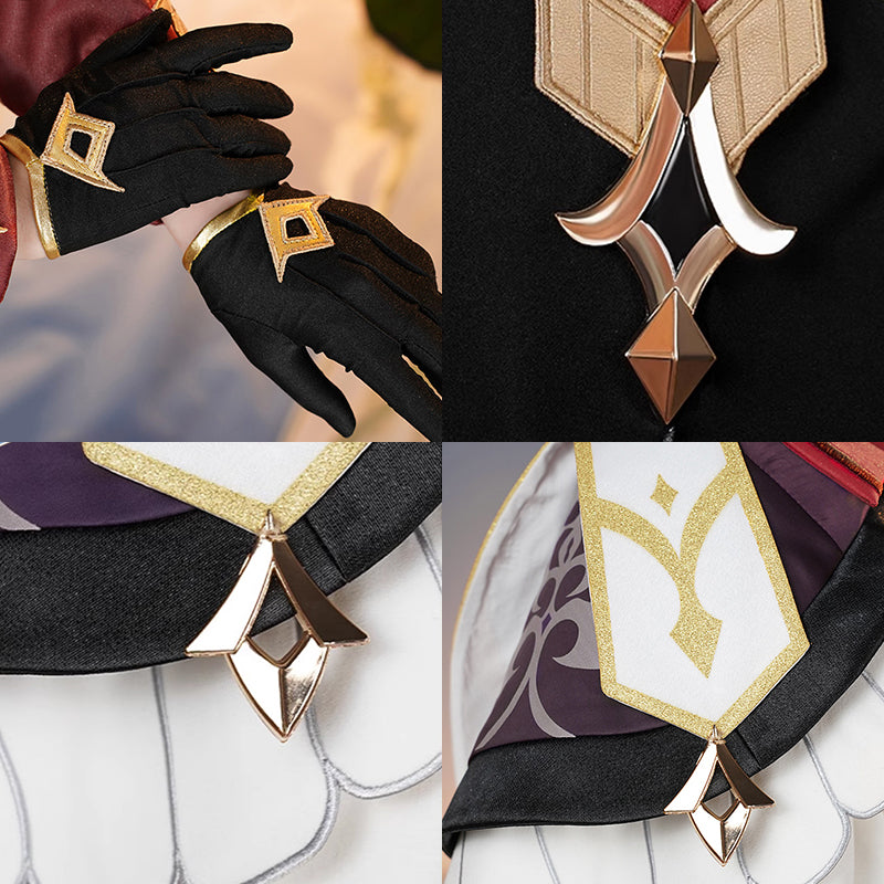 Genshin Impact Dahlia New Edition Cosplay Costume