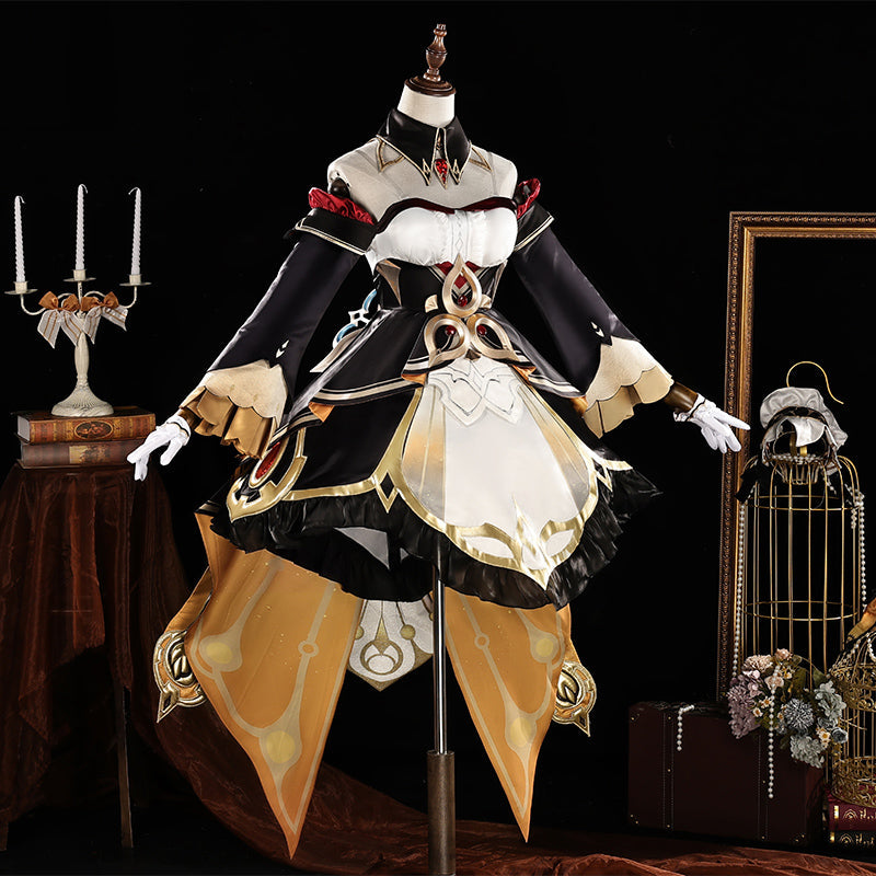 Genshin Impact Eleven Fatui Harbingers Marionette Sandrone Cosplay Costume