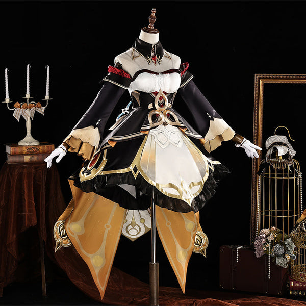 Genshin Impact Eleven Fatui Harbingers Marionette Sandrone Cosplay Costume