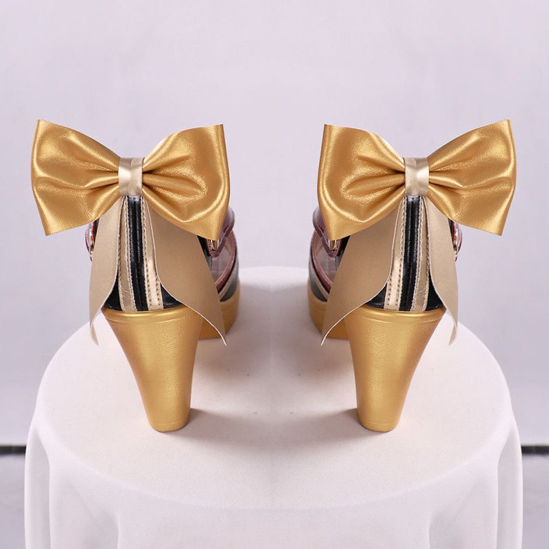 Genshin Impact Eleven Fatui Harbingers Marionette Sandrone Cosplay Shoes