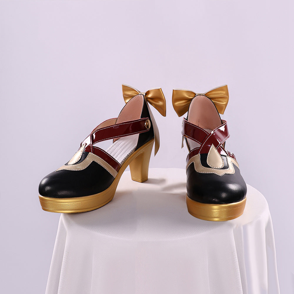 Genshin Impact Eleven Fatui Harbingers Marionette Sandrone Cosplay Shoes