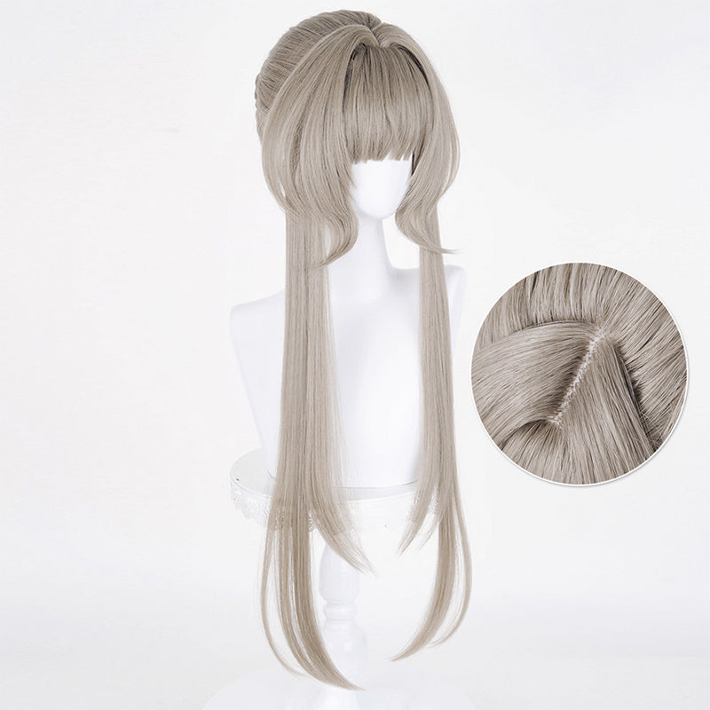 Genshin Impact Eleven Fatui Harbingers Marionette Sandrone Cosplay Wig