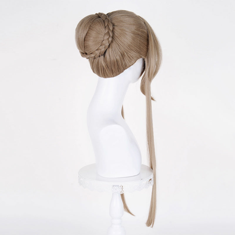 Genshin Impact Eleven Fatui Harbingers Marionette Sandrone Cosplay Wig