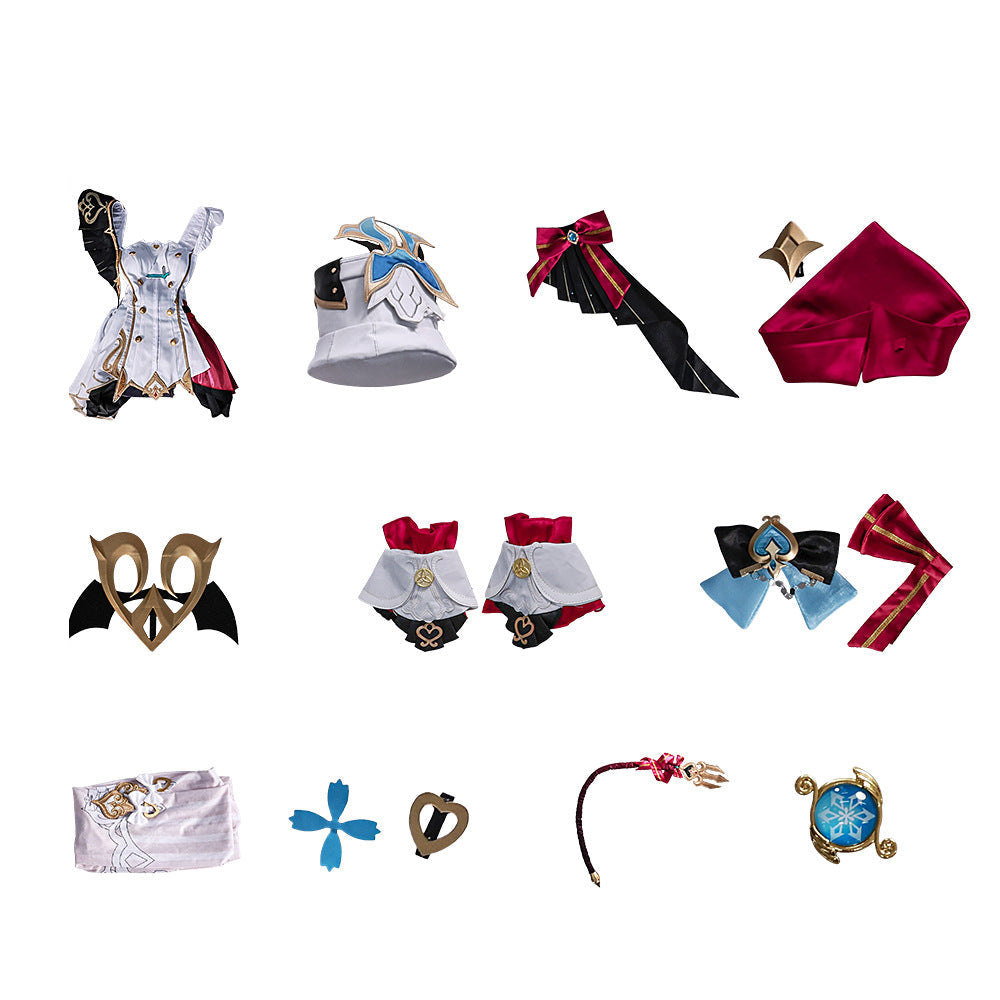 R Genshin Impact Escoffier Cosplay Costume