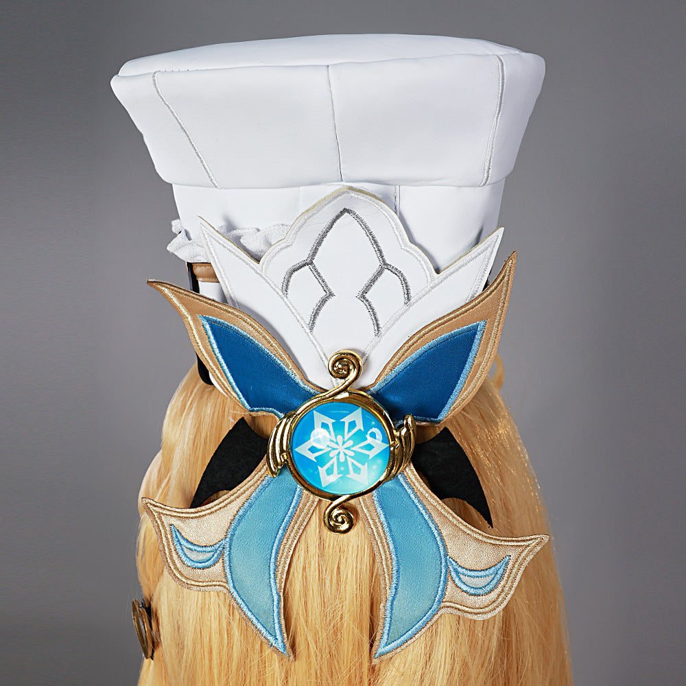 R Genshin Impact Escoffier Cosplay Costume