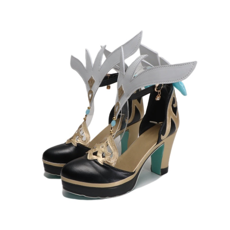 Genshin Impact Escoffier Cosplay Shoes