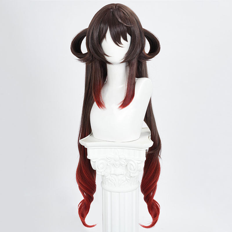 Genshin Impact Hu Tao Cherries Snow-Laden Cosplay Wig