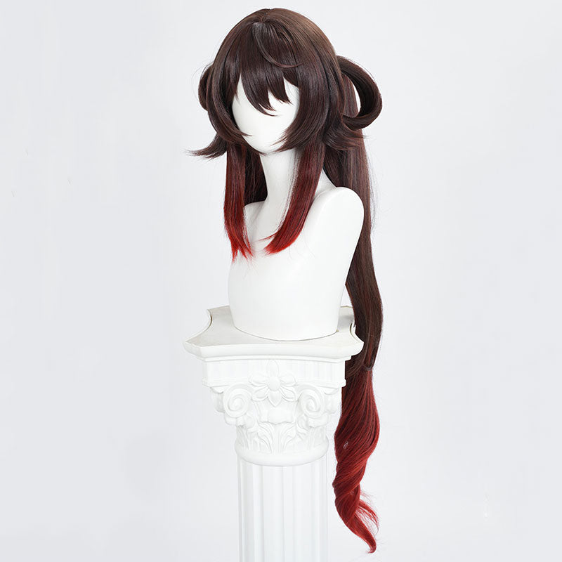 Genshin Impact Hu Tao Cherries Snow-Laden Cosplay Wig