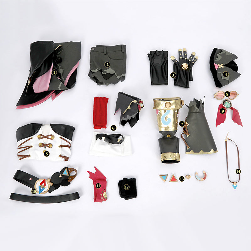Genshin Impact Jahoda Cosplay Costume