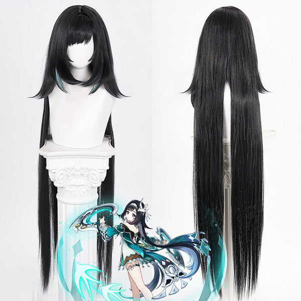 Genshin Impact Lan Yan Cosplay Wig