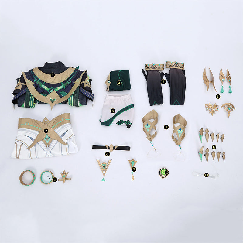 Genshin Impact Nefer Cosplay Costume