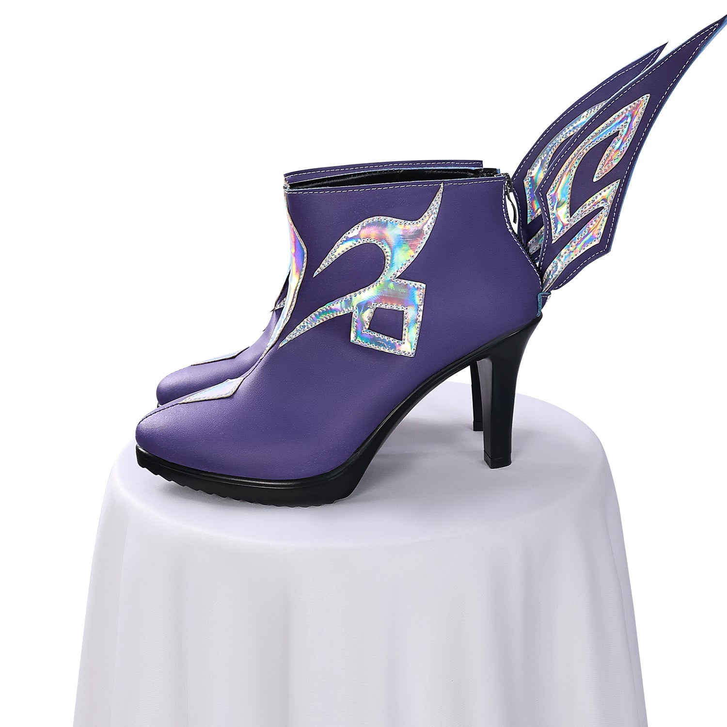 Genshin Impact Skirk Cosplay Shoes