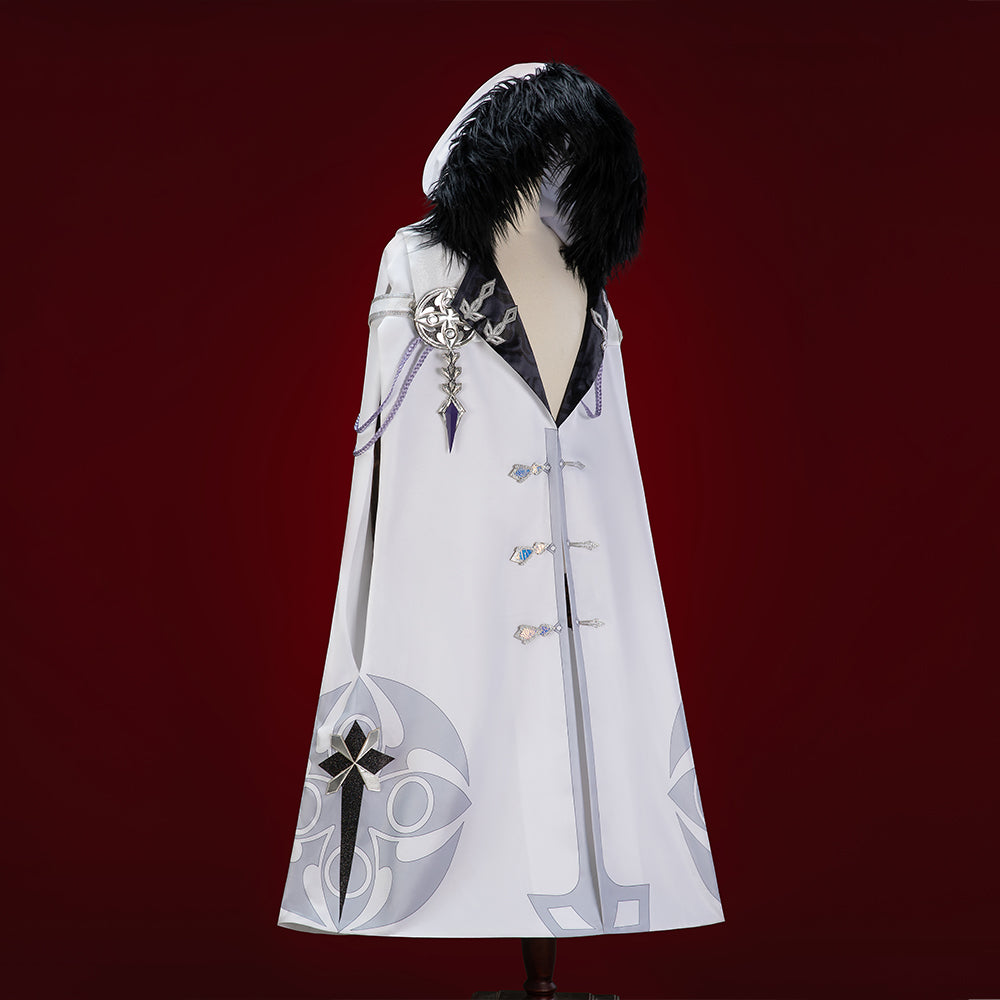 Genshin Impact The Eleven Fatui Harbingers Scaramouche The Balladeer The Skirmisher Kunikuzushi Cloak Cosplay Costume