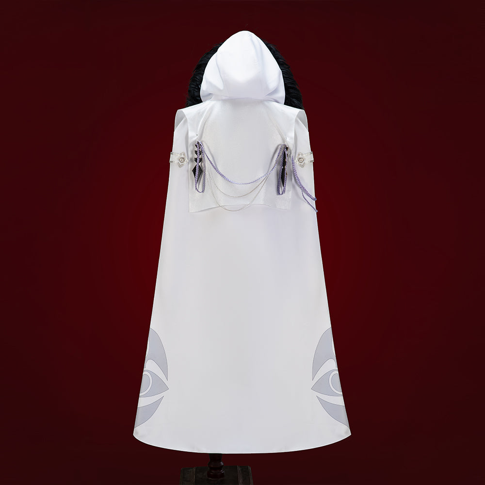 Genshin Impact The Eleven Fatui Harbingers Scaramouche The Balladeer The Skirmisher Kunikuzushi Cloak Cosplay Costume