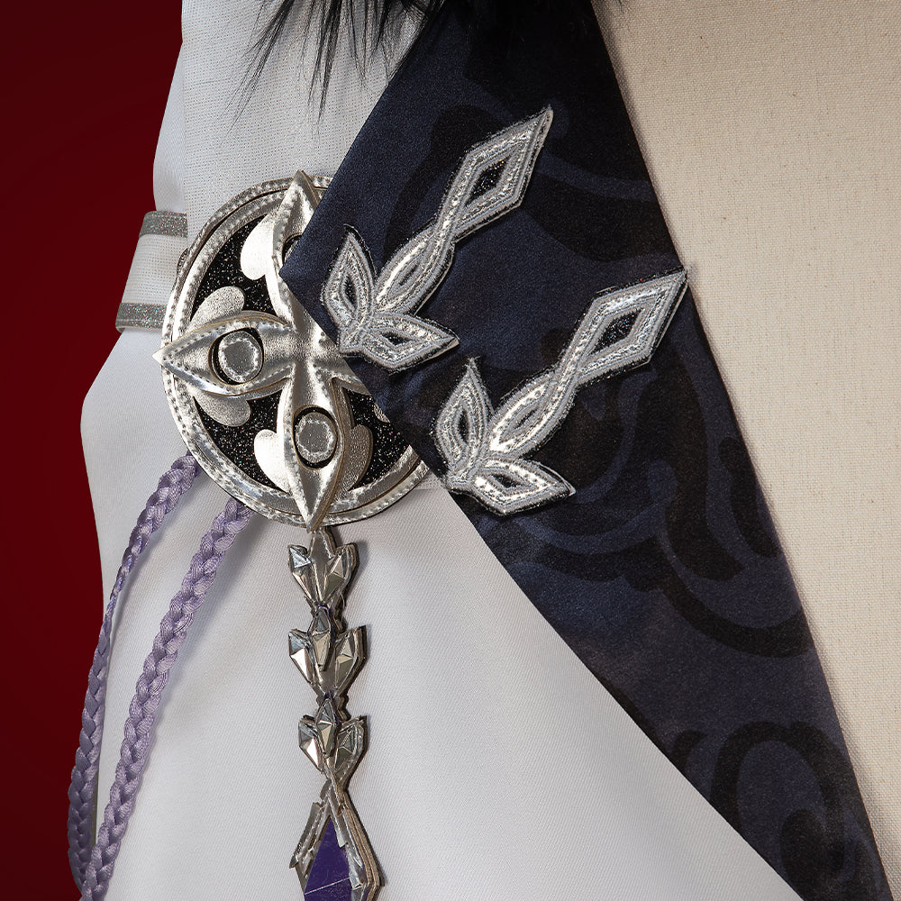 Genshin Impact The Eleven Fatui Harbingers Scaramouche The Balladeer The Skirmisher Kunikuzushi Cloak Cosplay Costume