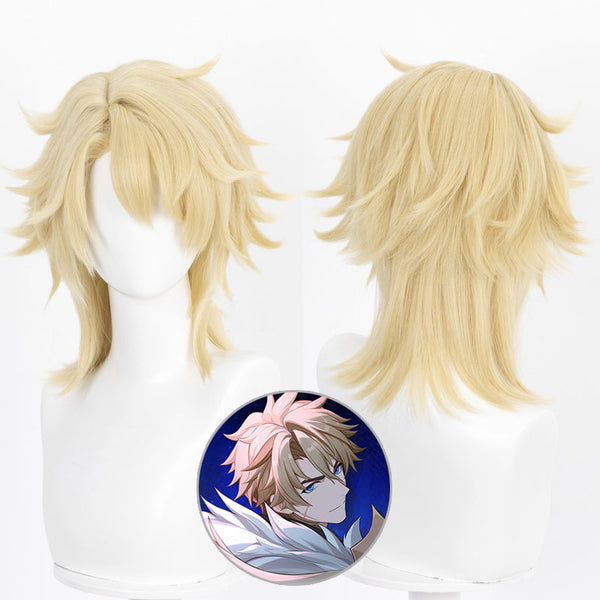 Genshin Impact Varka Cosplay Wig