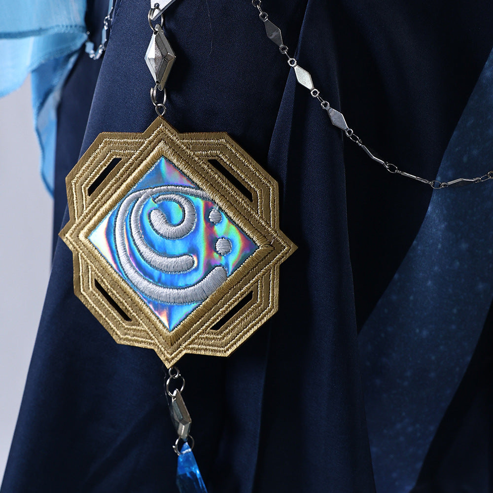 N Genshin Impact Yelan Tranquil Banquet Cosplay Costume