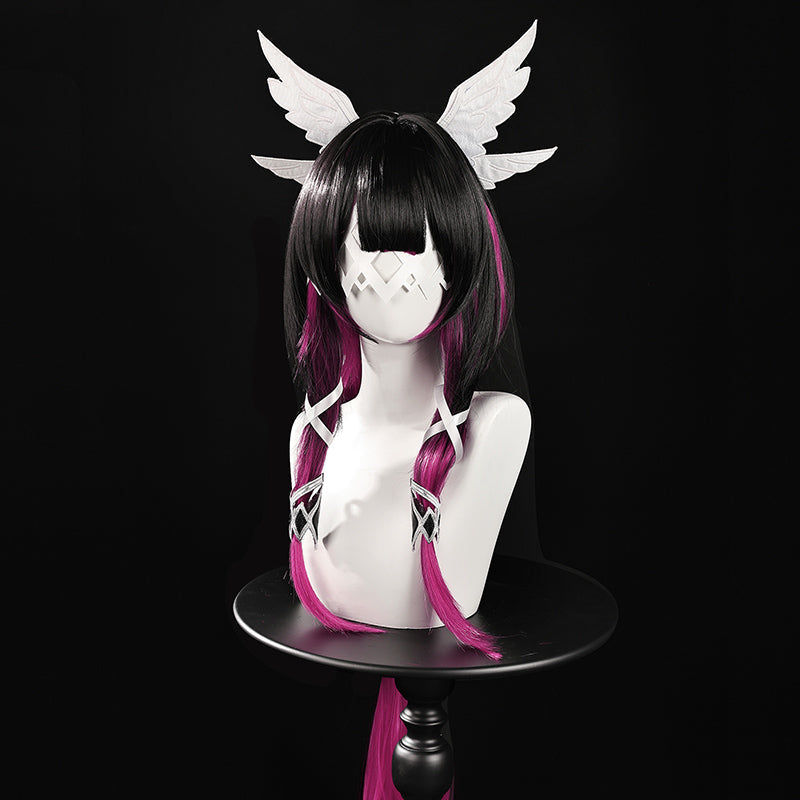 Genshin Impact the Eleven Fatui Harbingers Damselette Columbina The Maiden New Edition Cosplay Costume