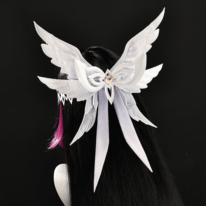 Genshin Impact the Eleven Fatui Harbingers Damselette Columbina The Maiden New Edition Cosplay Costume