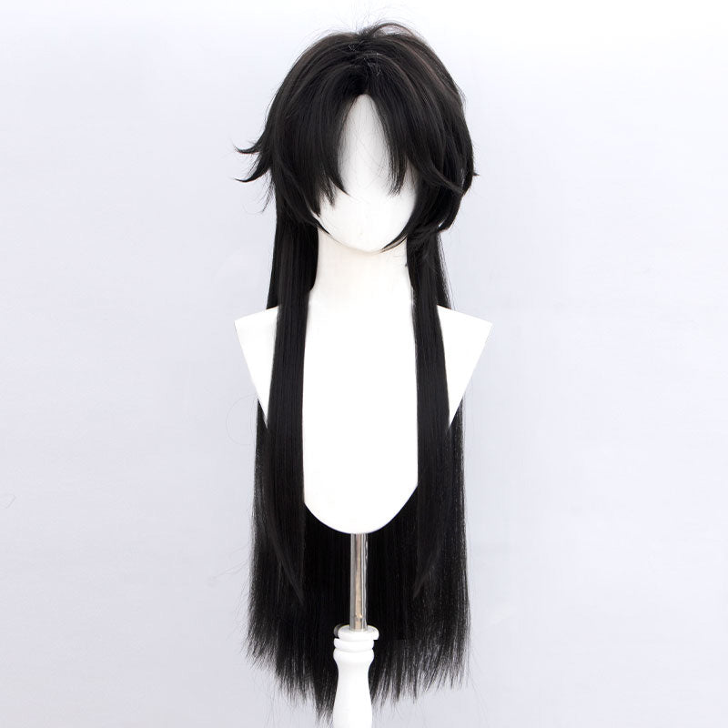 Genshin Impact the Eleven Fatui Harbingers The Captain Il Capitano Cosplay Wig