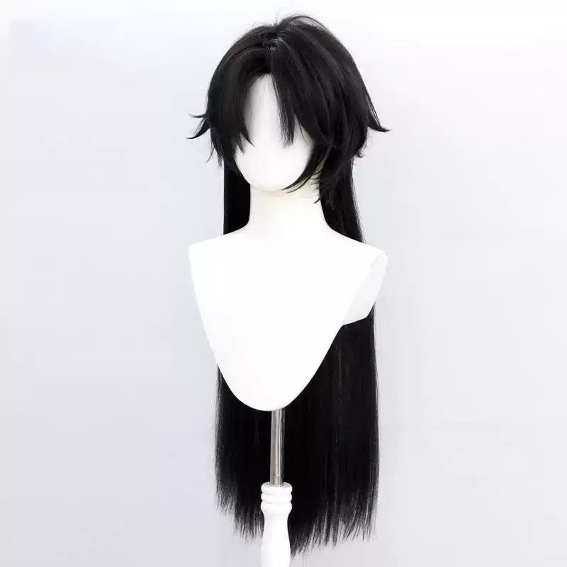 Genshin Impact the Eleven Fatui Harbingers The Captain Il Capitano Cosplay Wig