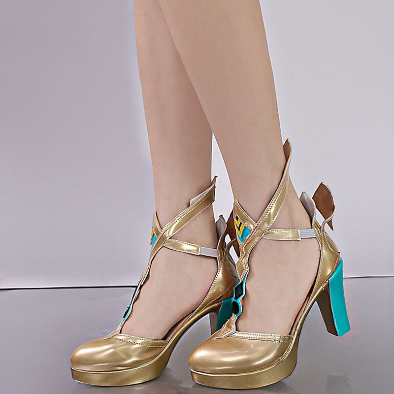 Genshin Impact Nefer Cosplay Shoes