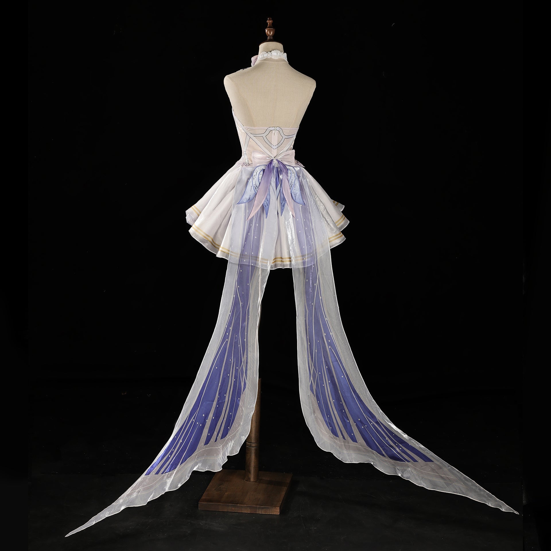 Genshin Impact the Eleven Fatui Harbingers Damselette Columbina The Maiden New Edition Cosplay Costume