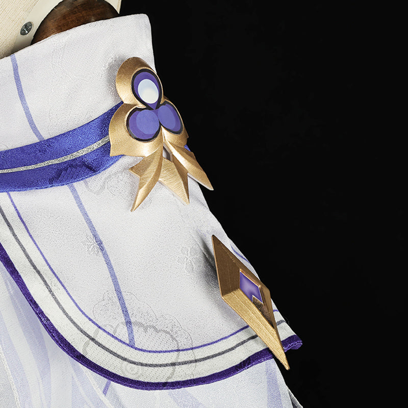 Genshin Impact the Eleven Fatui Harbingers Damselette Columbina The Maiden New Edition Cosplay Costume