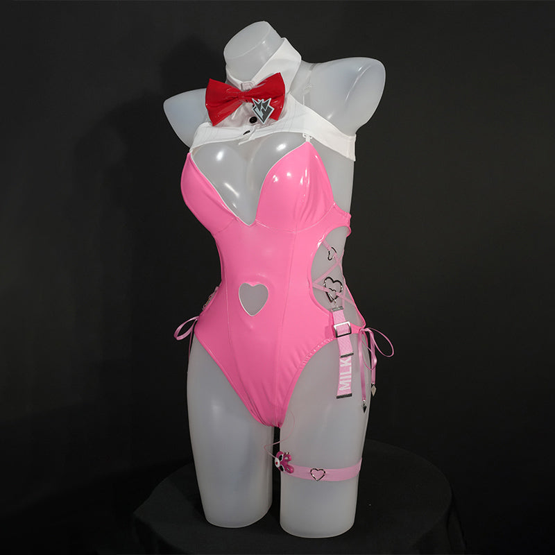 Goddess of Victory: Nikke Milk Blooming Bunny Cosplay Costume